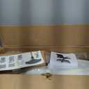 Ergonomic Office Chair with Adjustable Lumbar Support & Flip-Up Armrests - High Back Computer Desk Chair with Thickened Seat Cushion, Rolling Wheels for Home/Office Study Work (01khaki)