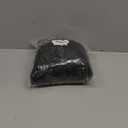 Table Covers for 8 Foot Tables, Black Washable and Wrinkle Resistant Stretch Tablecloths Rectangle 8ft for Events, Wedding, Banquets, Parties (96" x 30" (Rectangular))