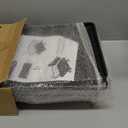 Dish Drying Rack - Space-Saving Small Dish Rack for Kitchen Counter, Rust-Resistant Kitchen Drying Rack, Compact Dish Drainer Organizer with Utensil Holder for Home Kitchen, Black