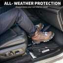 YITAMOTOR Floor Mats & Cargo Mats for Jeep Grand Cherokee 2022-2026 (Include 4xe NOT for L or WK), All Weather Custom Fit TPE Rubber Mat, Rugged Cherokee Accessories, Anti-Slip Floor Liners Set, Black