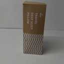 Cushion Lab Travel Deep Sleep Pillow  Compact Memory Foam Neck Pillow for Sleeping, Portable Pillow for Hotels, Camping, Side & Back Sleepers, On-The-Go  Wellness Green