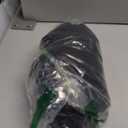 ZAFUL Womens 2 Piece Linen Outfits Loungewear Open Front Long Sleeve Shirt And Wide Leg Pants Set (Classic Black, Large)