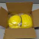 Hook and Loop Hand Sanding Block 5 Inch Mouse and Round Sanding Holder 2 PCS Hand Sanding Pad for Woodworking Hook Backing Sandpaper Holder for Furniture