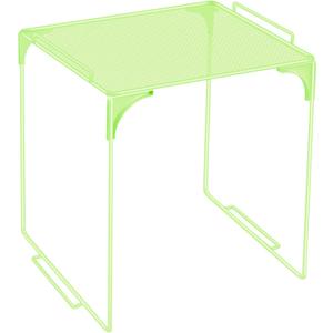 Locker Organizer Shelf Green Stackable Extra Locker Shelf Storage Cabinet Accessories for School Office Home Gym Supplies