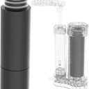 SurviMate Water Purifier Survival Pump, Replacement Cartridge, 0.01 Micron 5-Stage Water Purifier System, Hand Pump Water Filter Portable Outdoor Emergency, Camping, Hiking, Backpacking