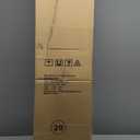 Oversized Rocking Camping Chair for Adults - 400lbs Capacity Padded Camp Chair, Portable Foldable Outdoor Rocker Chair for Camping, Backyard, Patio (Black & Gray)