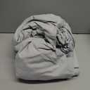 JIYUAN King Size Duvet Cover Set, 3-Piece - 100% Washed Cotton, Linen-Like Soft & Breathable with Zipper Closure, Includes 104x90 Inch Cover & 2 Pillowcases, Heathered Cream Grey