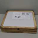 16x20 Inch Shadow Box Depth 4.7in Shadow Boxes Display Cases with Cork Board Backing Rustic Burnt Wood Box for Flowers Bouquet Wedding Picture Photo and Keepsake(Rustic Brown)