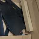 Black End Table Set of 2 with Charging Station, Side Table with USB Ports and Outlets, Black Nightstand, 3 Tier End Table with Storage Shelf for Living Room, Bedroom