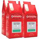 Community Coffee Café Special Half-Caff Ground Coffee, Medium Dark Roast, 32 Ounce Bag (Pack of 4), BBD: 05/22/26