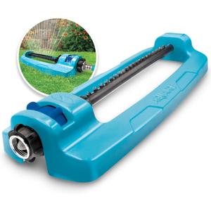 Aqua Joe SJI-OMS16 Indestructible Metal Base Oscillating Sprinkler with Adjustable Spray, 3600-Square Foot Coverage Aqua Joe SJI-OMS16 Indestructible Metal Base Oscillating Sprinkler with Adjustable Spray, 3600-Square Foot Coverage
