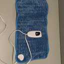 Deepsoon Heating Pad,Electric Heating Pads for Back,Neck,Moist Heating Pad for Abdomen Shoulder Knee Legs,Dry/Moist Heat&Auto Shut Off,Mother's Day Birthday for Men and Women,Blue,24x12 Inch