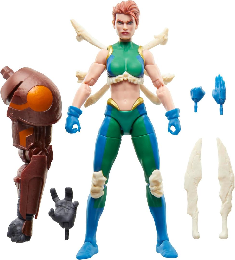 Marvel Legends Series Marrow, X-Men Comics Collectible 6-Inch Scale Action Figure
