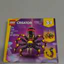 LEGO Creator 3 in 1 Wild Animals Surprising Spider Toy - Building Toy with 3 Build Options, Spider, Scorpion, or Snake - Animal Figures for Kids, Boys & Girls, Ages 7+ - Gift Idea for Birthday - 31159
