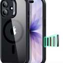 ESR for iPhone 17 Case, Camera Control, Compatible with MagSafe, Shockof Military-Grade tection, Magnetic Phone Case for iPhone 17, Classic Hybrid Case, Clear Black