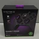 Turtle Beach Victrix Gambit Prime Wired Tournament Controller Licensed for Xbox Series X|S, Xbox One & PC - Swappable Thumbsticks, Rapid Fire Triggers, Remappable Buttons, Customizable Functions