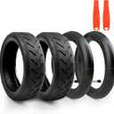 8.5 Inch E Scooter Tire+Inner Tube,8 1/22 Electric Scooter Tire Replacement Wheel,8.5x2.0 Inch Tires for E-Scooter/Kids Bike,Durable Butyl (2 Set2xTire+2xTube)