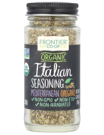 Frontier Seasoning Blends Saltfree Italian Seasoning, 0.64Ounce Bottle By MAR 2027