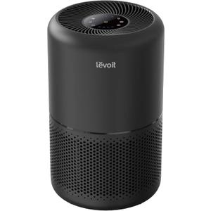 LEVOIT Air Purifier for Home Allergies Pet Hair in Bedroom, Covers Up to 1073 ft by 56W High Torque Motor, AHAM VERIFIDE, 3-in-1 Filter with HEPA Sleep Mode, Remove Dust Smoke Odor, Core300-P, Black