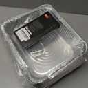 Aluminum Pans Half Size, 9X13, Extra Heavy Duty Disposable Foil Pans For Baking (30 Pack) Roasting & Chafing, Deep Tin Foil Bakeware, Steam Table Tray, Cookware, Food Prepping, Cake & Oven Pan