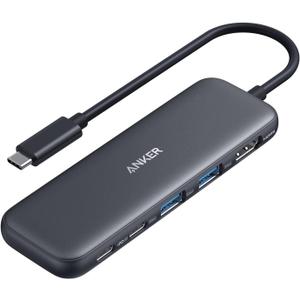 Anker USB C Hub, 5-in-1 USBC to HDMI Splitter with 4K Display, 1 x Powered USB-C 5Gbps & 2Powered USB-A 3.0 5Gbps Data Ports for MacBook Pro, MacBook Air, Dell and More