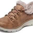 Skechers Women's Easy Going Fall Adventures Boots (8, Tan)