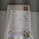 Zerbuger Dog Stairs with Storage 18" H, 3Step Wider Dog Steps for Small/Medium/Large Old Dogs Cats, Folding Sturdy Pet Stairs Climbing Bed or Couch, Ramp for Car Up to 200 lbs (Beige, No Condo)