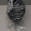 LaDoVita Plant Pots with Drainage Holes, 12 Inch Large Planters for Indoor Plants, Plastic Flower Pots Outdoor, Set of 2 Pack, Frosted Black