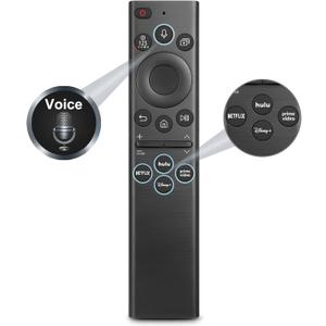 Replacement Voice Remote for Samsung-Smart-TV-Remote for All Samsung Frame UHD OLED QNED Series TVs with Voice Function