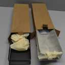 Lallisa 2 Pieces Stainless Steel Shelf Bathroom Shower Floating Shelves Wall Mounted Shower Caddy Basket Shelf Storage Organizer Shelves for Bathroom, Kitchen, Living Room (Black,11.81 Inch/ 30 cm)