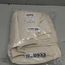 LAMIT Natural Ivory Linen Semi Sheer Curtains 84 inch Length, Cream Light Filtering Soft Thick Neutral Living Room Drapes with Bronze Grommet for Bedroom/Farmhouse, 2 Panels, 52 x 84 Inch