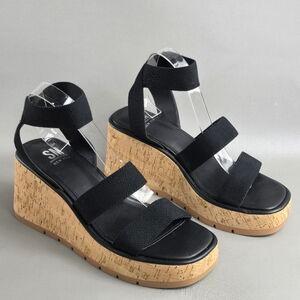 SM NEW YORK BLACK SANDLS 10 