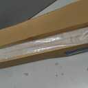 Joydeco No Drill Cordless Roman Shades, Blackout, 22" W × 64" H, Linen