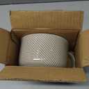 Ceramic Soup Bowl with Handle: 38 oz Microwave Safe Extra Large Mug for Oatmeal, Cereal, Breakfast, Meal Prep, Work Lunch, Dorm Living, Single Serve Dinner - 6 Inch, Grey (Gray)