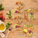 4pcs Wooden 2026 New Years Eve Party Supplies Charcuterie Numbers Fillable Decorations, New Years Decorations 2026 Number Charcuterie Board Box for Fruit Cheese Platter Candy Cake Plates