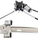 Power Window Regulator with and Motor Front Left Driver Side fits for 2005-2010 for Dodge Dakota 2006-2008 for Mitsubishi Raider 2011 for Ram Dakota 748-114 55359567AA