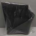 32x60Inch Black Fireplace Hearth Mat Fire Resistant,Large Half Round Fireproof Fireplace Mat Hearth Rug,Fire Pit Pad Fire Resistant Floor Covering Protector,Fireplace Flame-Resistant Pad