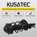 KUSATEC Front Pair Complete Struts Shock Absorber fit for 2013-2016 Dodge Dart, 272642 272641 Struts with Coil Spring Assemblies