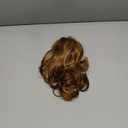CAISHA 12" Hair Piece Braid Ponytail Extension Voluminous Wavy Golden Blonde Red Brown Mix PH218 (golden blonde red brown mix #33AH16A PH218)