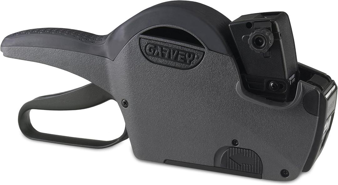 Garvey 22-6 Digit Single Line, Price Marking Gun Date Code Labeler, Compatible to 22 x 12 mm Labels (22-6/G2212-06001), Charcoal