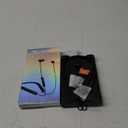 Rythflo Bluetooth Headphones, 150H Playtime Wireless Bluetooth Earbuds w/Mic in-Ear Magnetic Neckband Earphone, IPX7 Sweatproof Deep Bass Headset for Home, Traveling, Outdoor, Business Trips (Black)