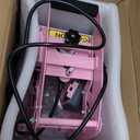 Hat Press, Hat Press Heat Machine for Caps, Hat Heat Press with 2 Platens and HTV Iron On for Vinyl, Sublimation, Heat Transfer (Pink)
