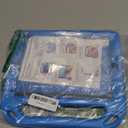 BMOUO Kids Case for iPad 9th/8th/7th Generation (iPad 10.2 Inch, 2021/2020/2019) with Built-in Screen Protector, Durable Shockproof Handle Stand iPad 9th 8th 7th Generation Case for Kids, Blue