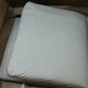 Arden Outdoor Midback Chair Cushion, 18 x 16.5, Tan Leala
