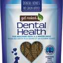 Get Naked Grain-Free Medium Dental Chew Bone 6.6Oz Bag (0.66 Ounce (Pack of 10))