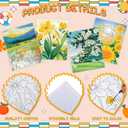 Zhanmai 88 Pcs 8 x 10 Inch Seasonal Pre Drawn Canvas for Painting Kit, Fall Pre Stretched Canvas for Sip and Paint Party Favor Coloring DIY Fall Party Birthday Gifts