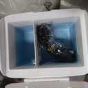 Cooluli Mini Fridge for Bedroom - Car, Office Desk & Dorm Room - Portable 4L/6 Can Electric Plug In Cooler & Warmer for Food, Drinks, Skincare Beauty & Makeup - 12v AC/DC & Exclusive USB Option, Pink