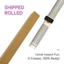 Rolled Shipping Mahjong Mat, 31.5"x31.5", Non-Slip Table Cover with Pockets