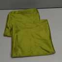 Dezene Throw Pillow Covers 45×45 Chartreuse 2 Pack