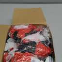 Zeyune 20 Pcs Bulk Graduation Leis Class of 2026 Hawaiian Leis Flower Necklaces 39.4 Inch Graduation Garlands for High School College Graduate Grad Party Favor Photo Prop(Black White Red)